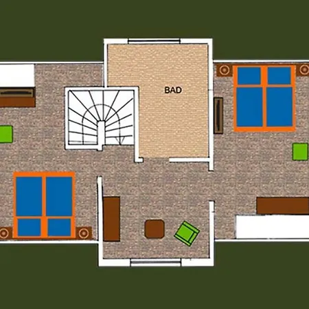 Rubin Mit Sauna Und Kamin, Reetdachhaus Am Walde בית נופש *